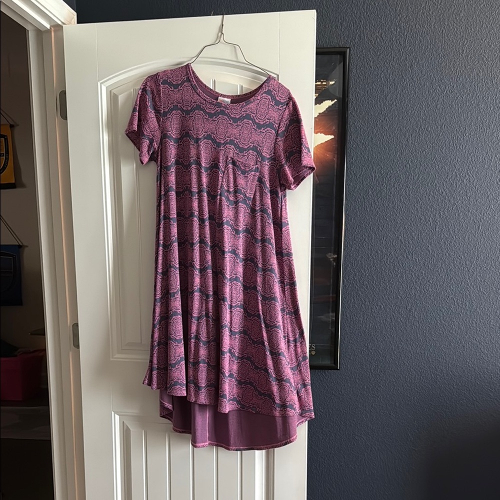 LuLaRoe Purple Pink High Low Sundress